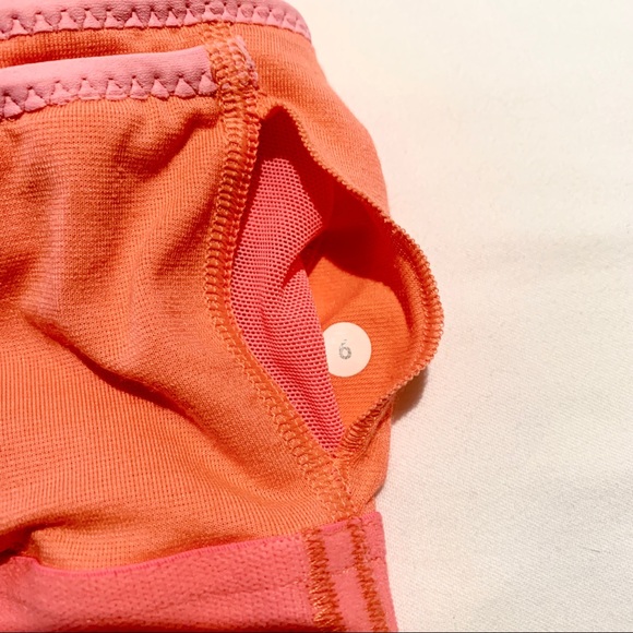 Lululemon Light Pink and Orange Workout Tank - Picture 3 of 4